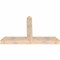 Ekena Millwork Portland Smooth Timber Gable Bracket, Douglas Fir, 60"W x 38"H x 5 1/2"D x 5 1/2"F, 15/12 Pitch GBW060X38X0606POR00SDF - alternate 4